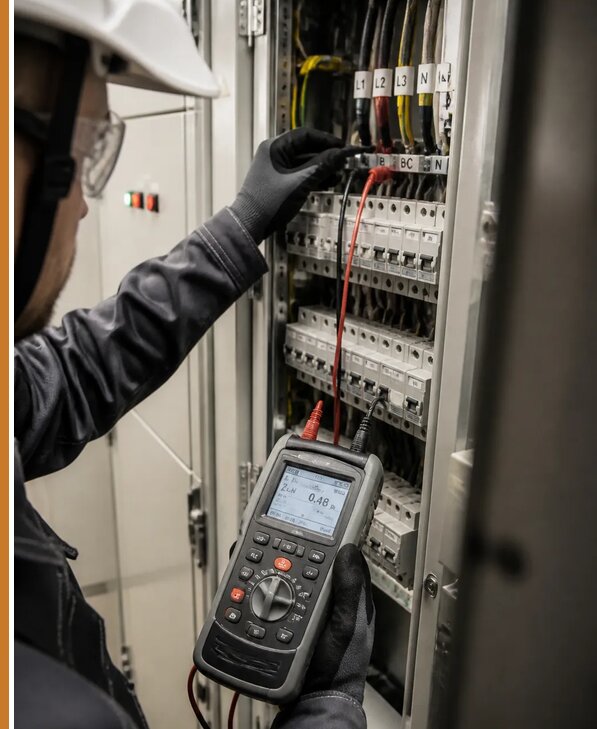Измерение цепи фаза ноль в Боровичах от 1042 р. | Авеста ОТиПБ